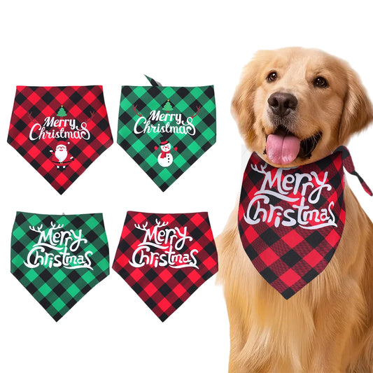 Christmas  Dog Saliva Towel