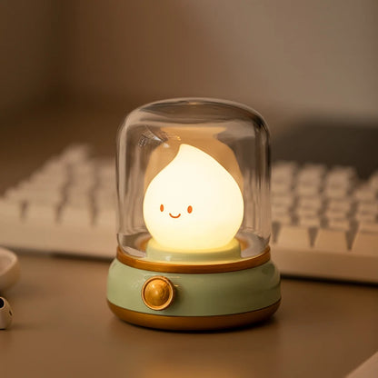 Cute Mini Desktop LED  Drop Night Lamp